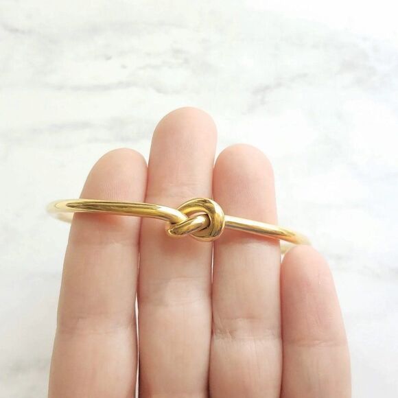 Gold Knot Bracelet  - Picture 8 of 14